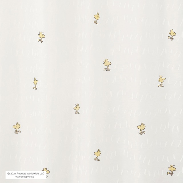 【シアーカーテン】 PEANUTS Chat way voile（100×198cm)