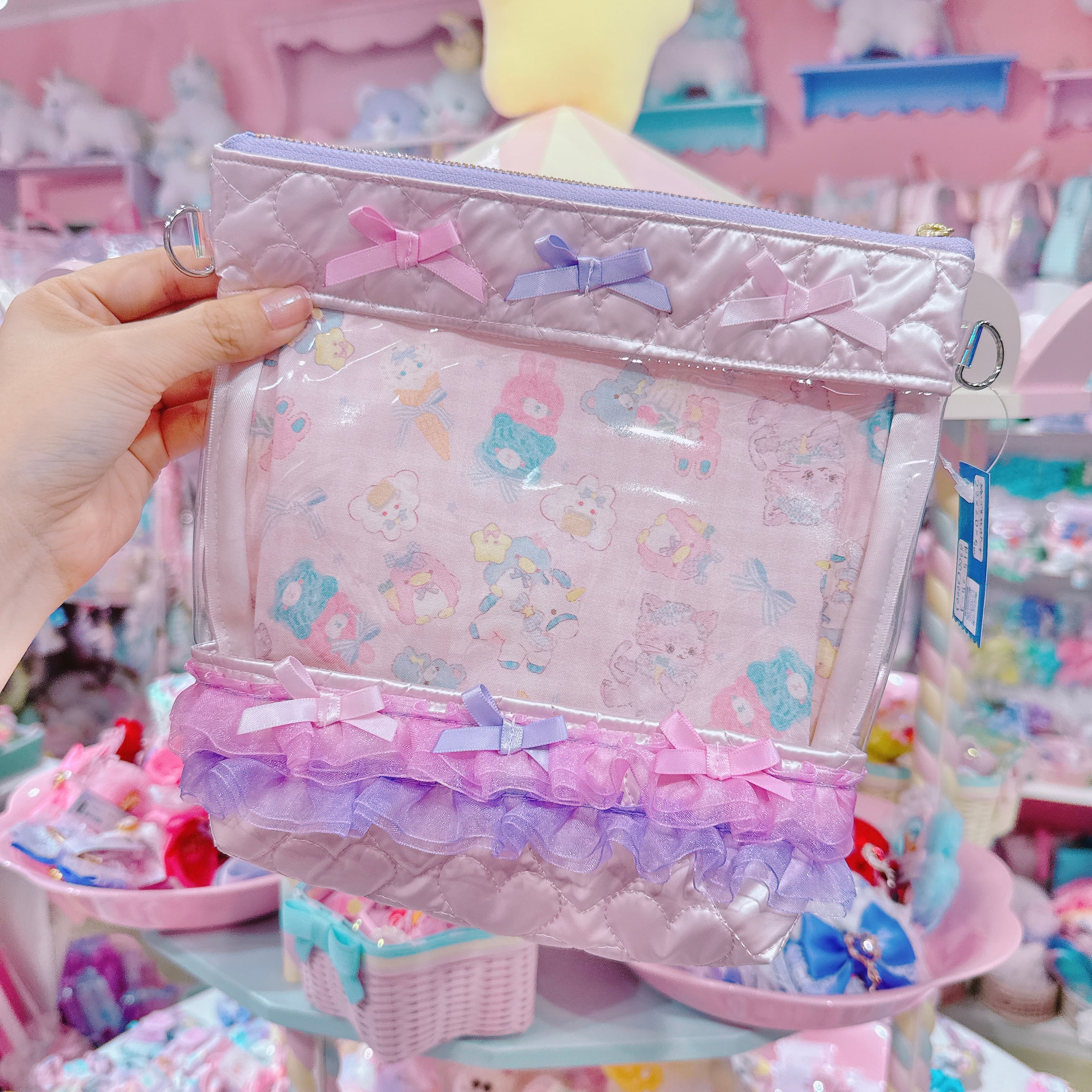 【R15】25-3ぬいぐるみポーチ(ショルダーひも別売)