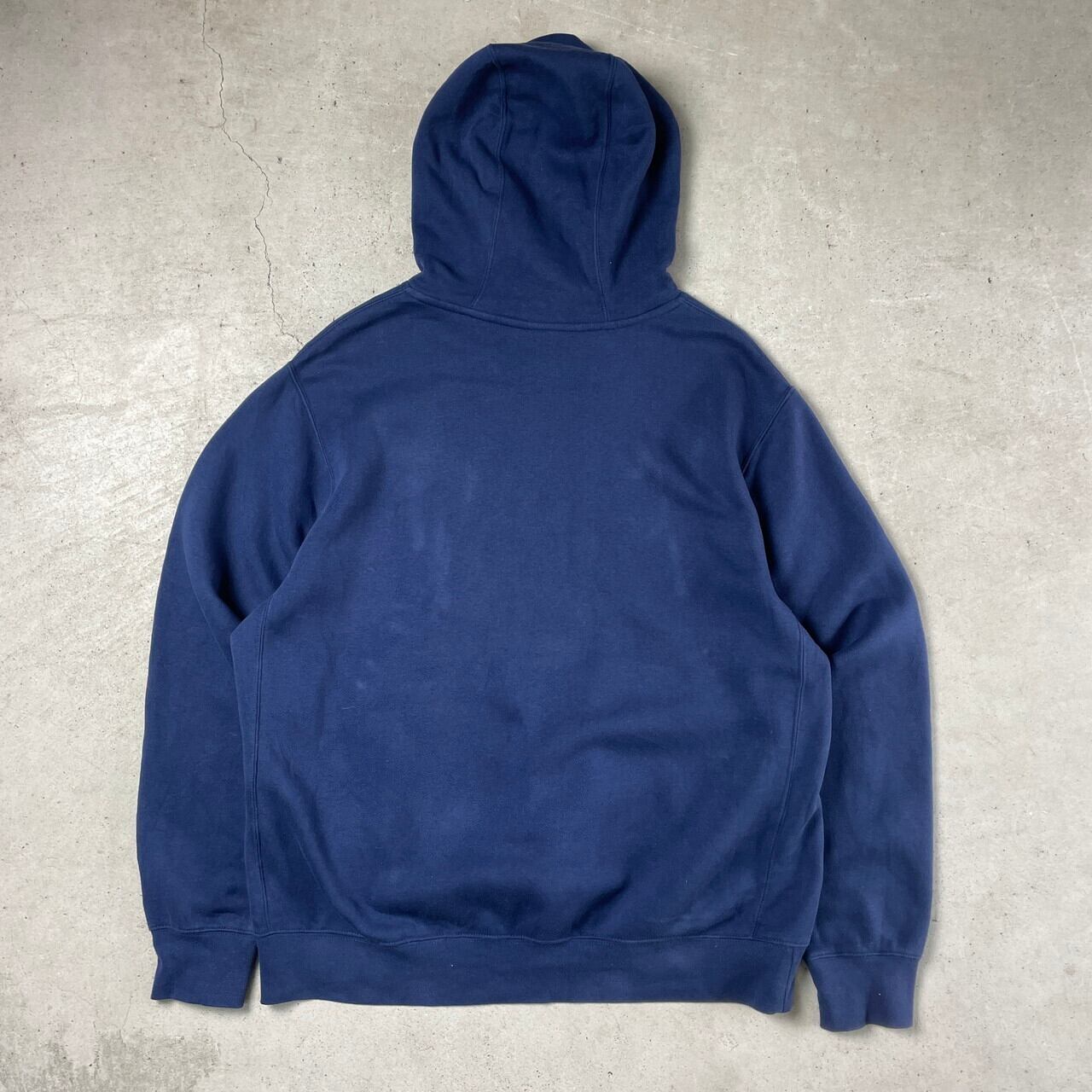 専用【希少】90s NIKE USA製 ワンポイント刺繍ロゴ フーディー 紺 44b69185c2307f05486a38d51d4e43