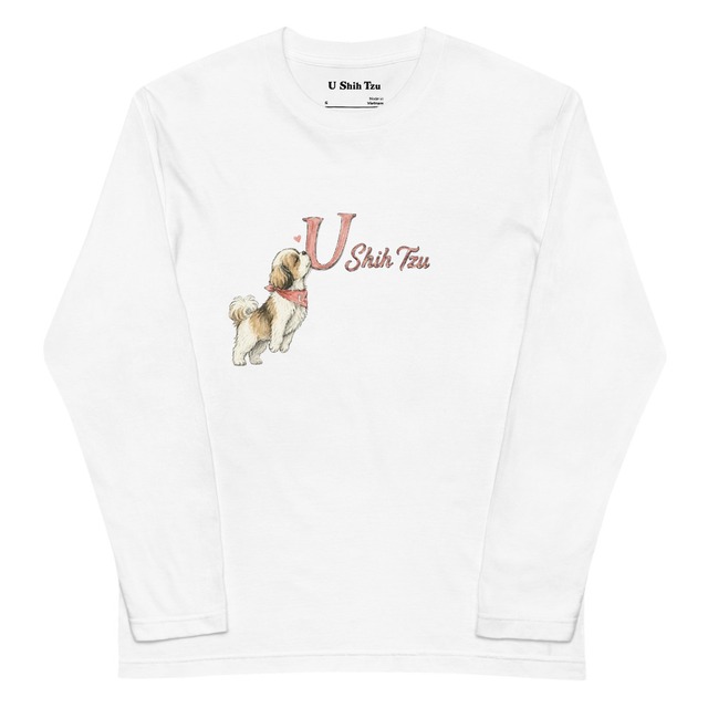 Sweet Kiss Shih Tzu Long Tee U0064