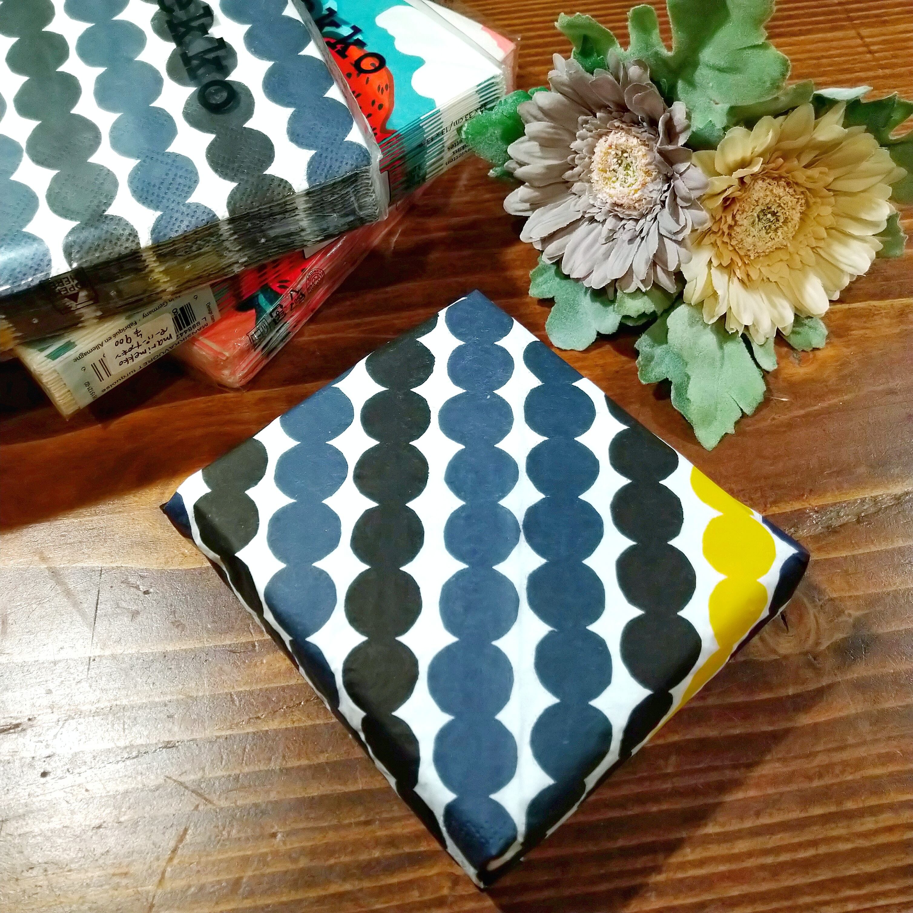 【専用 3/9までお取置】marimekko トレイ・ペーパーナプキン セット 1119699f2e0c396d8f68c22ac998fc