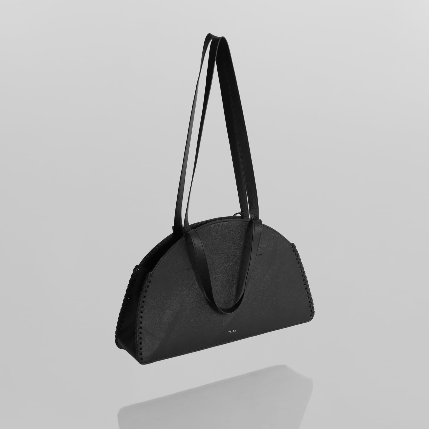real leather lace up boston bag [lumm] / Y2409ARB54 | YArKA official