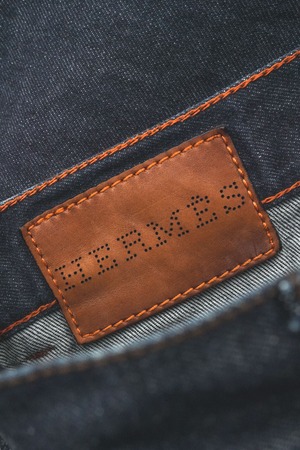 18SS "HERMÈS" Indigo Cotton Denim 5-Pockets Trousers Made in FRANCE (Design by Véronique Nichanian)
