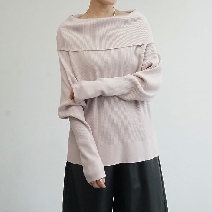 HAUNT オフショルダーニット HAUNT ハウント オフショルショルダー