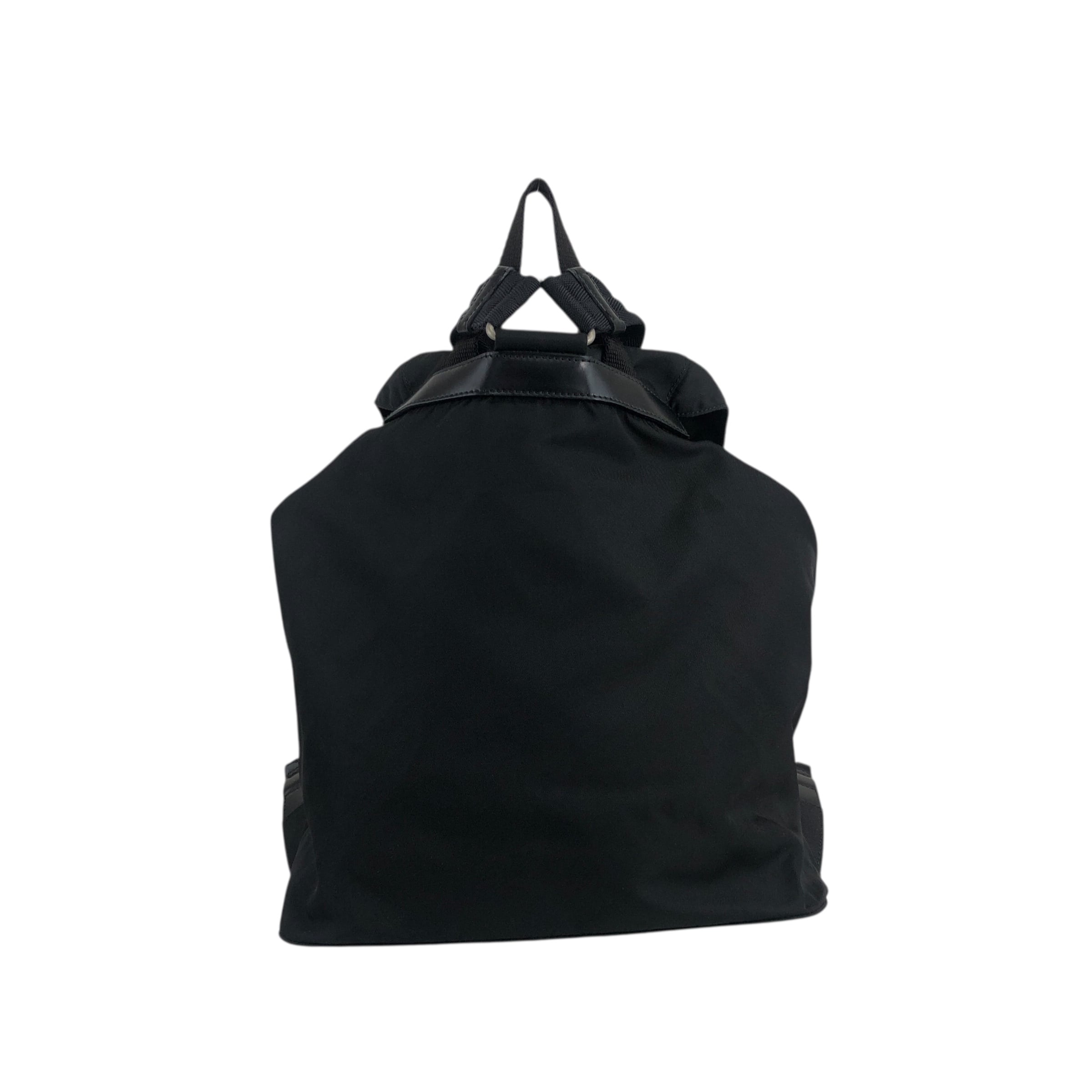 PRADA プラダ バックパック ブラック トライアングルロゴ ナイロン