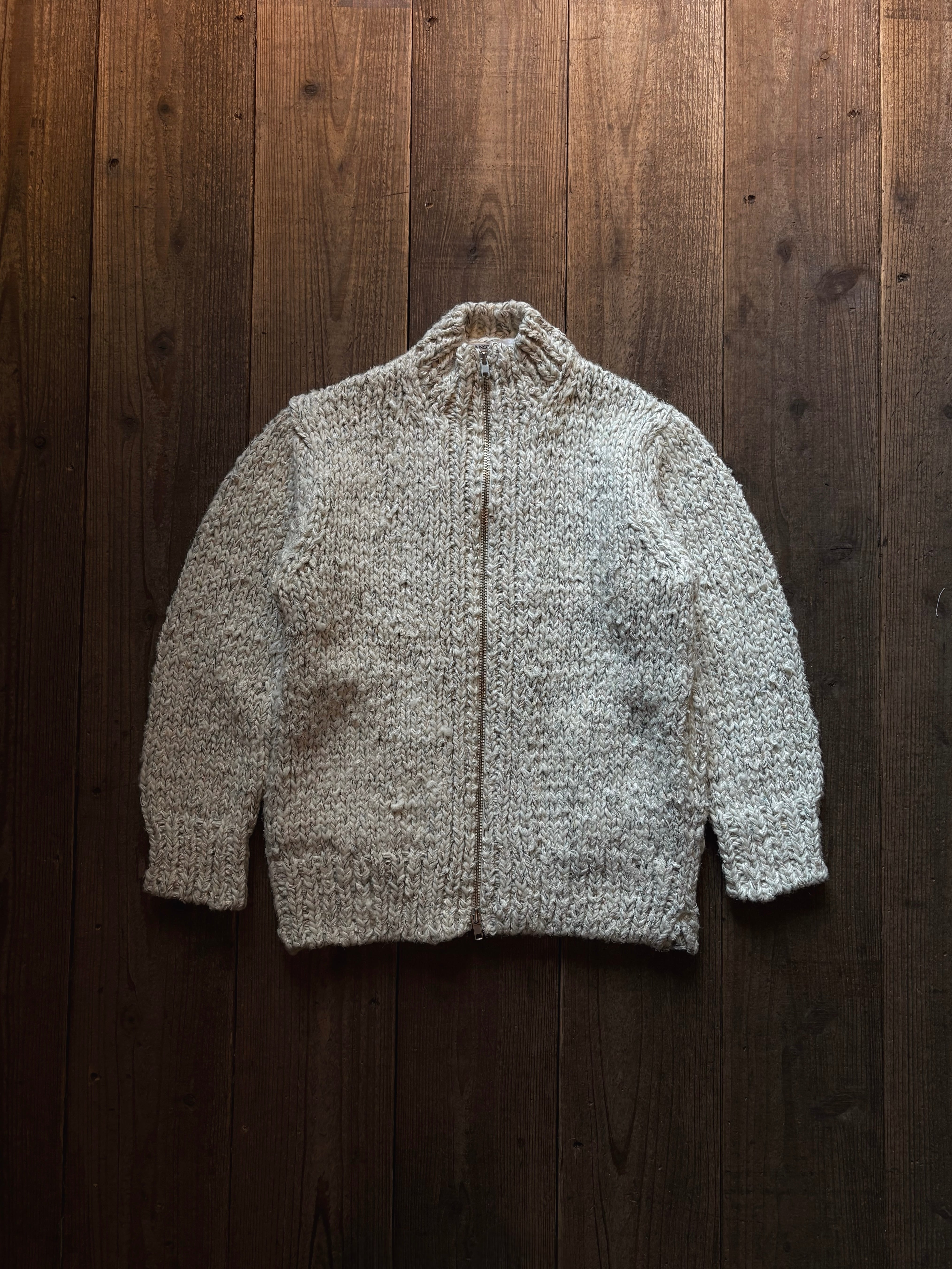 ANSNAM 手編み mix drivers knit | TALE COCOON