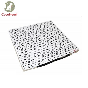 ココハート(CocoHeart) ペット用介護マット（日本製）３種類のクッション素材で体圧分散 床ずれ予防 (100cm×100cm, ホワイト)