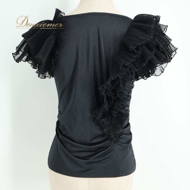 社交ダンス 衣装 トップス ブラウス チャコットロイヤルダンス Chacott