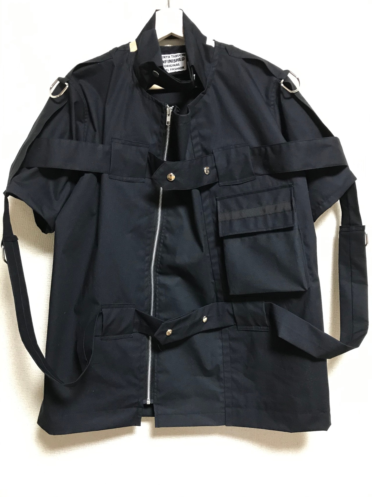 UNFINISHEDボンテージジャケット半袖