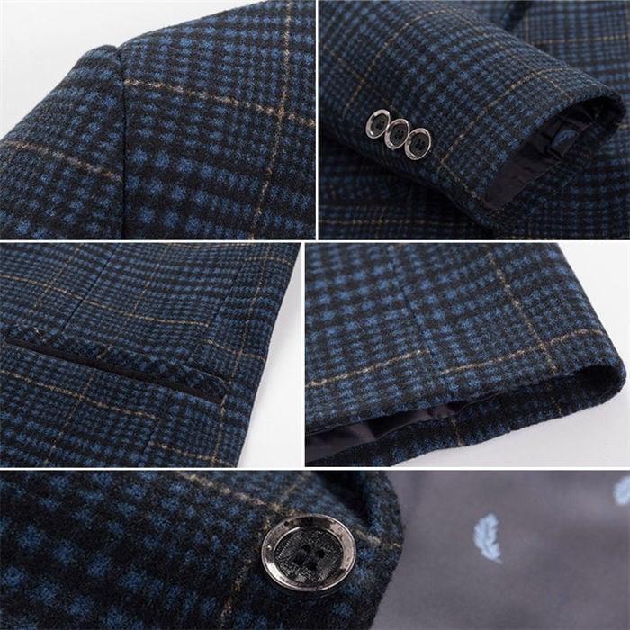 テーラードジャケット ジャケット メンズ 3色 M-3XLsize 長袖 チェック