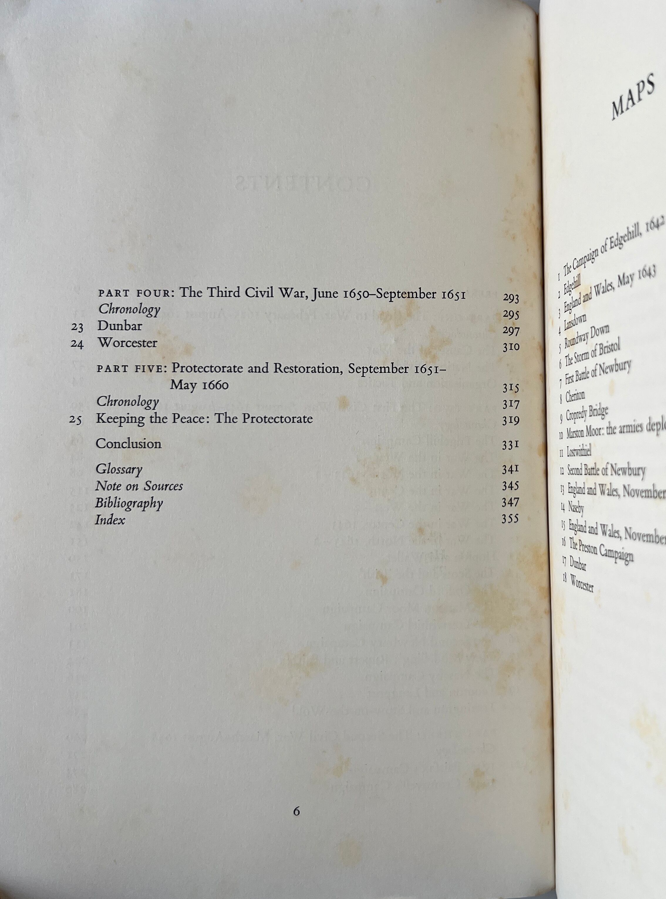 The English Civil War: A Military History of the Three Civil Wars 1642-1651 / Peter Young and Richard Holmes / Eyre Methuen