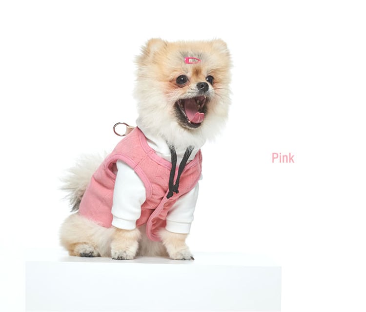 コーデュロイクマちゃんベスト S ~ 2XL 3color  /  犬服 秋冬 新作 ドッグウェア ボアベスト ダウン ベスト 犬 服 アウター 袖なし 小型犬 中型犬 outer24