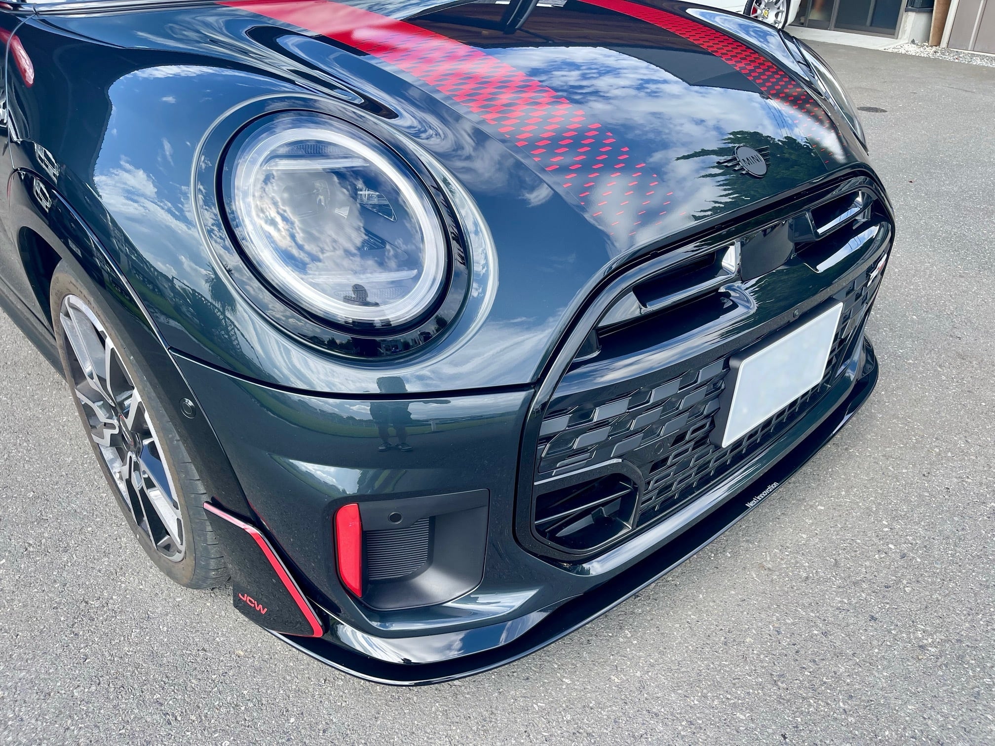 Next innovation MINI F66 JCW/JCWPKG フロントアンダ－スポイラ