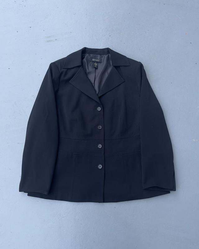Short length dot long sleeve T-shirt