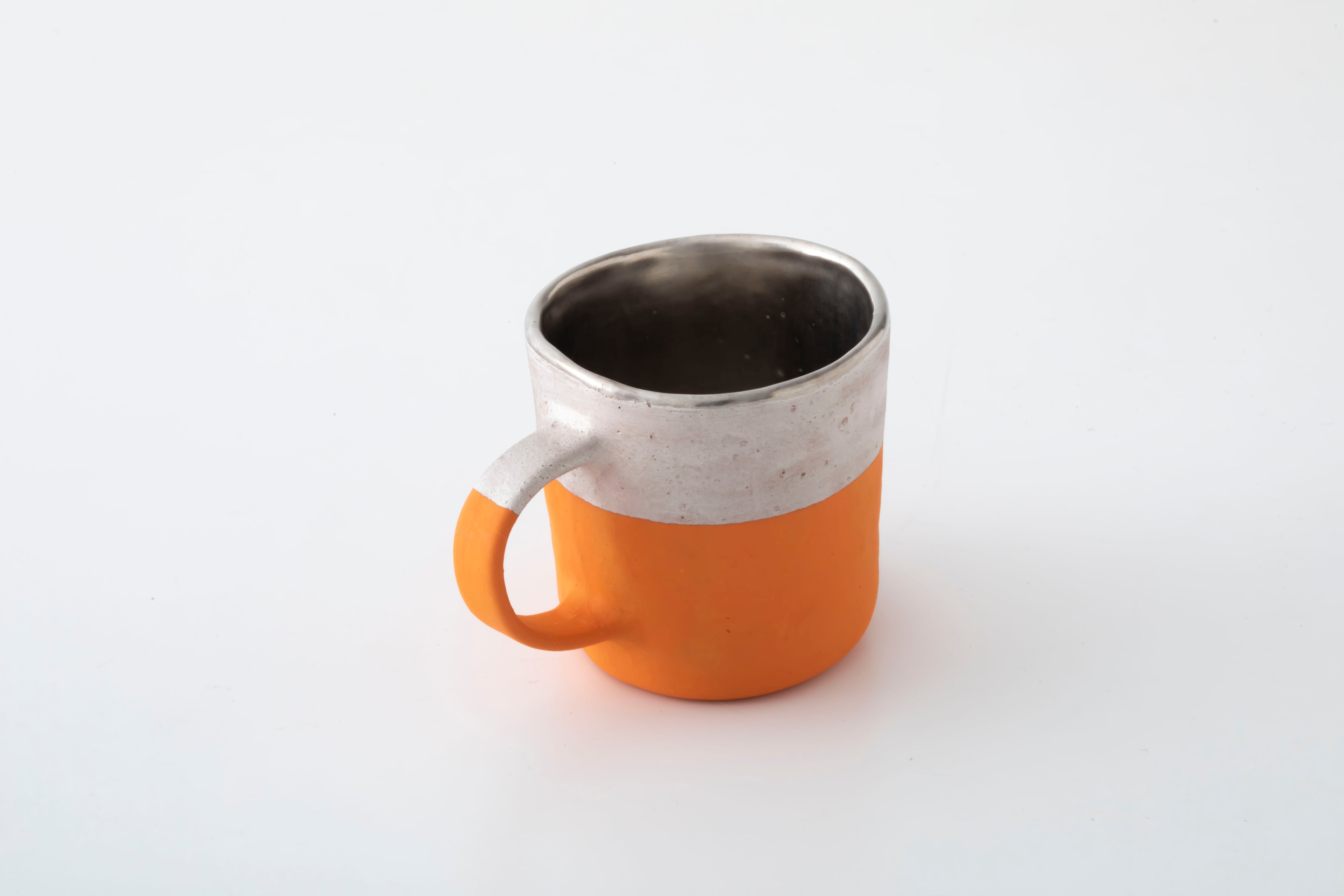 銀彩マグカップ (Orange) / 中囿義光 | Community Store TO SEE
