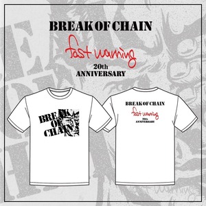 (予約商品) FAST WARNING Tee (WHITE)