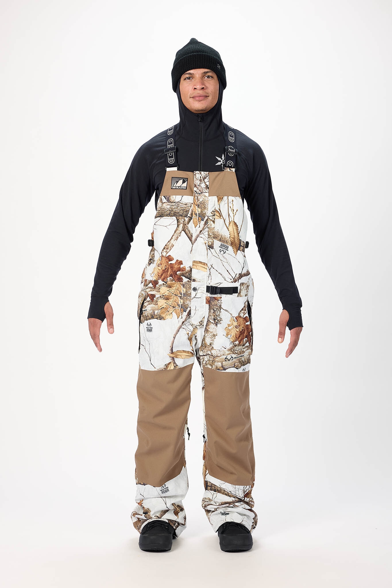26-27 AIRBLASTER STRETCH KRILL BIB REALTREE SNOW