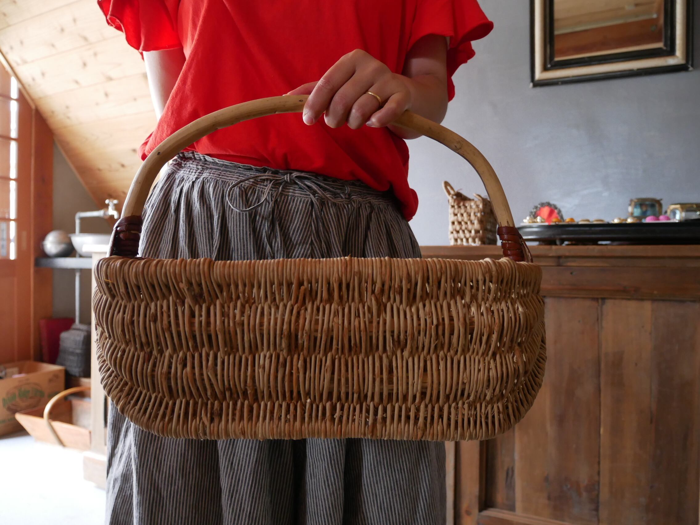 french panier ブロカント パニエ フランスアンティーク | フランス