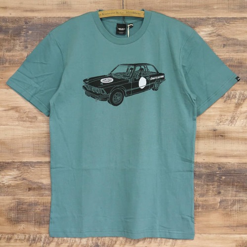 デウスエクスマキナ メンズ 半袖 Tシャツ Deus Ex Machina RALLYEYE TEE BMW323i