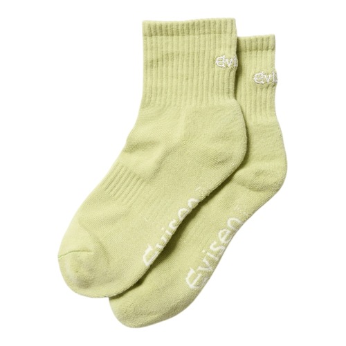 【Evisen Skateboards ゑ】LOGO ANKLE SOCKS(Green)