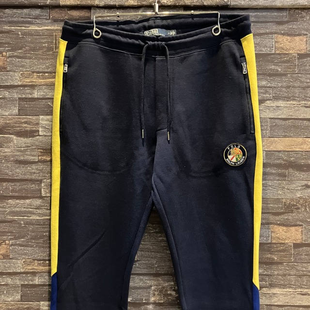 RALPH LAUREN SIDE LINE SWEAT PANT NAVY