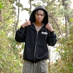 GOD'S GIFT ZIP HOODIE 【Black】