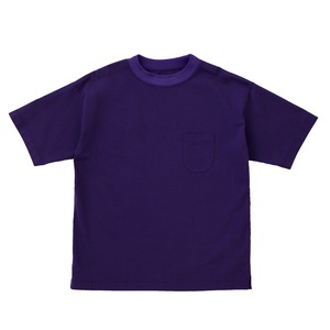 SILKET CTTN S/S TEE / シルケットコットン半袖T (PURPLE)