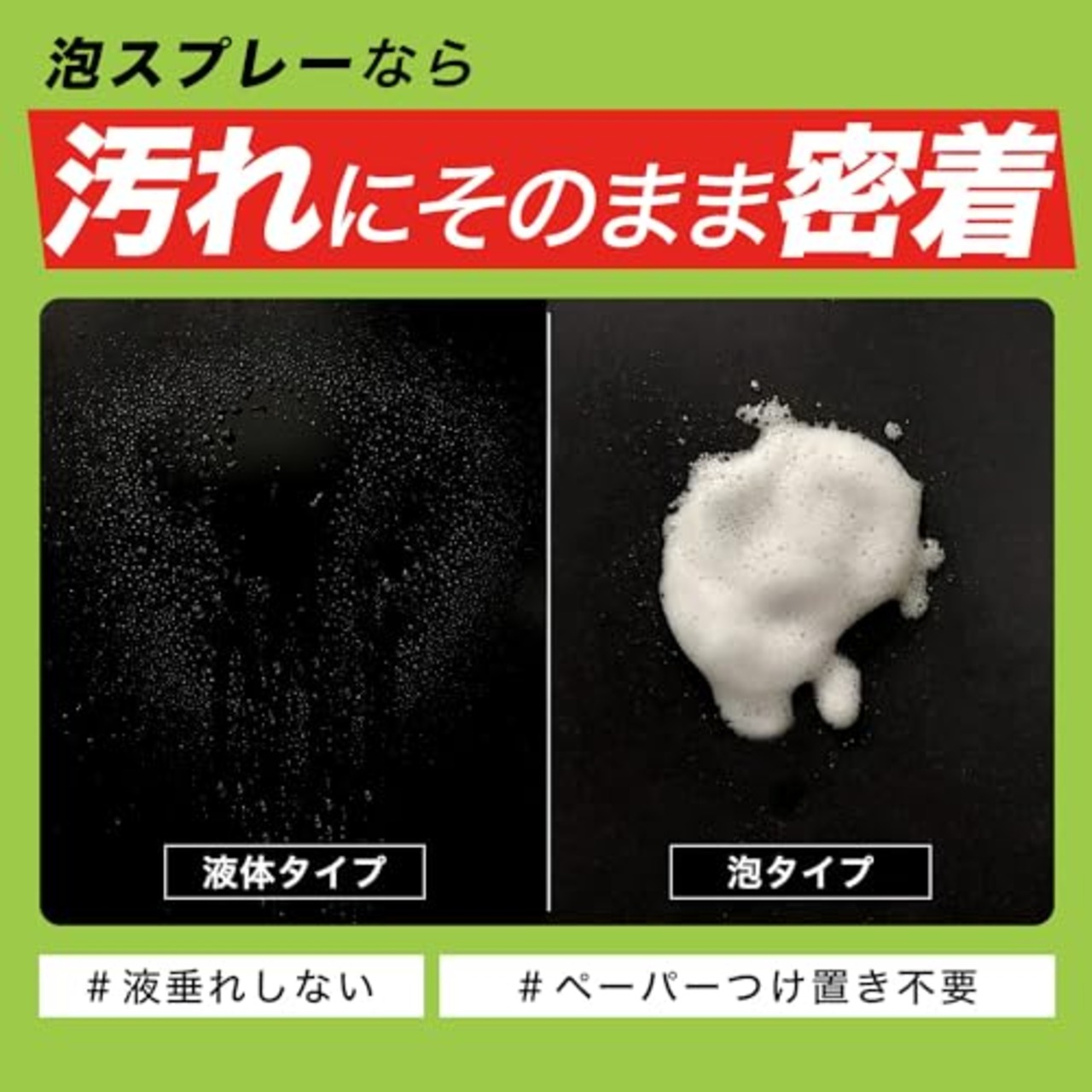 レック(LEC) セスキの激落ちくん 泡スプレー 400ml (セスキ炭酸ソーダ + アルカリ電解水)