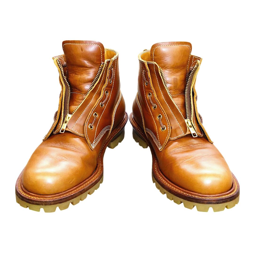 The Work Boots 001 栃木レザー【ブラック】 | ハードワーカー