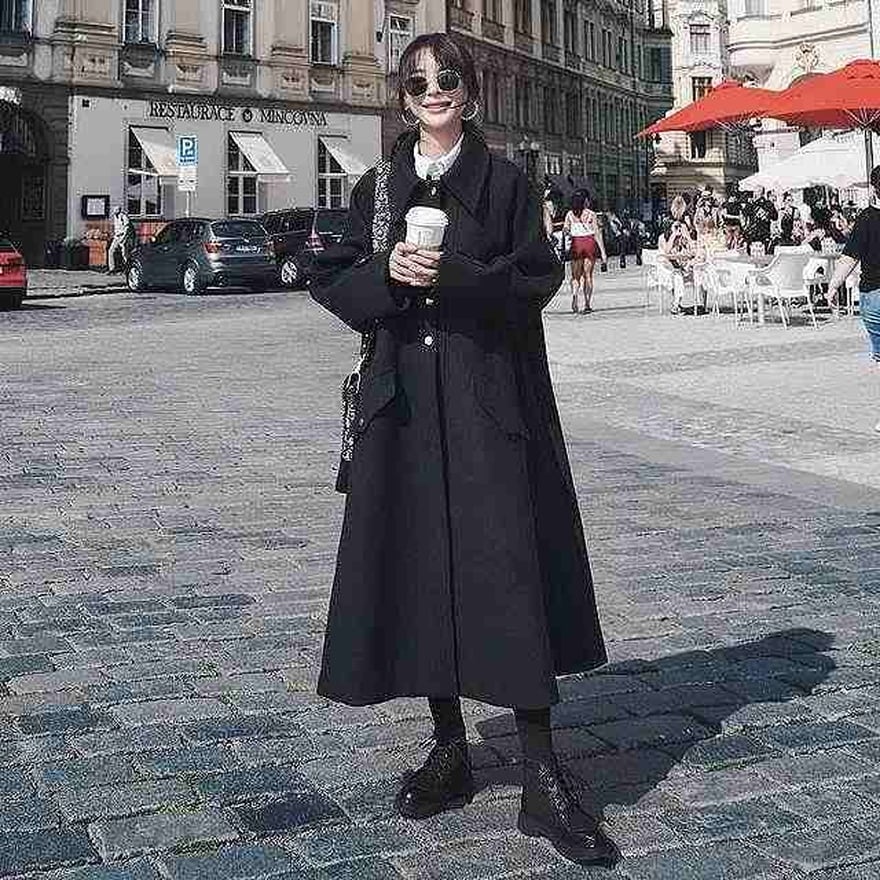 アウター ロングコート マキシ丈 オーバーサイズ 大人きれいめ モード