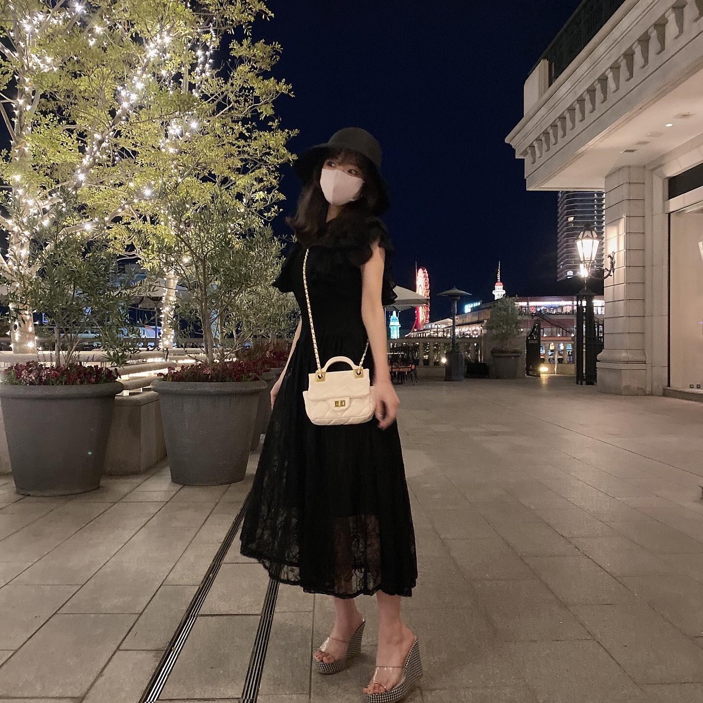 再入荷】lace long onepiece | POMME d