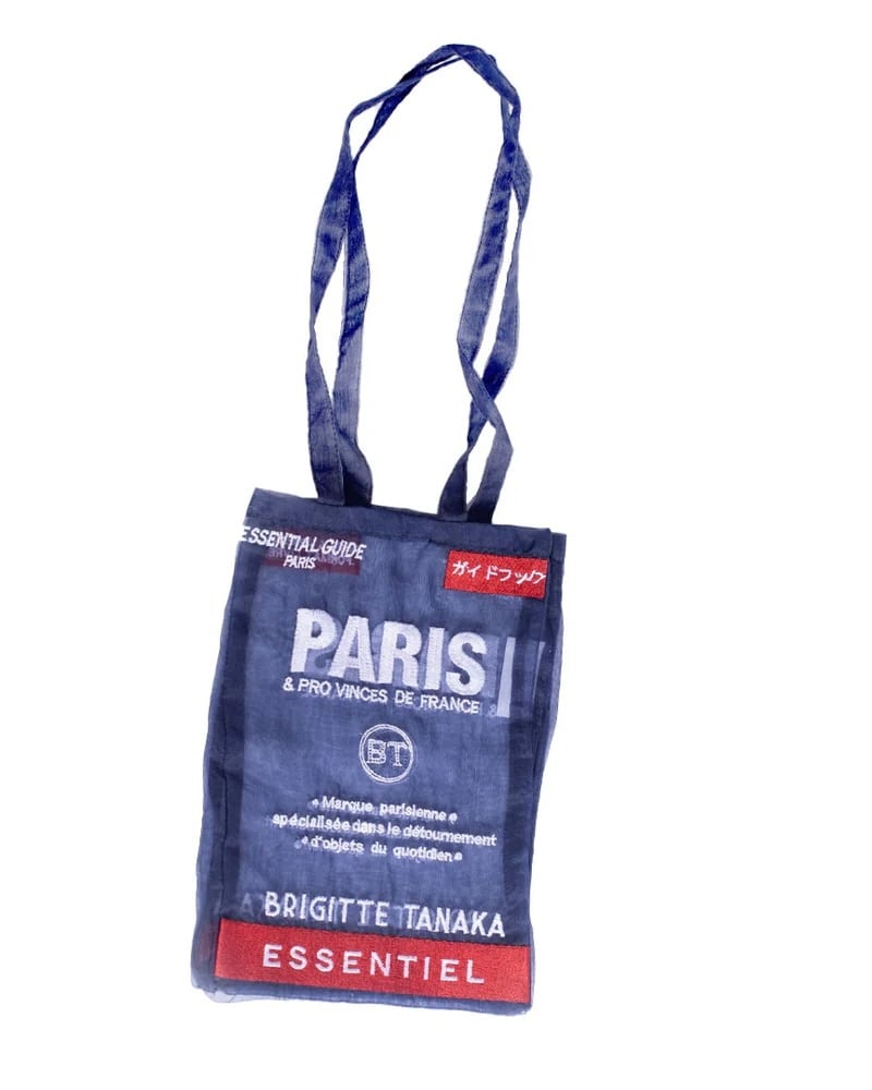 バッグ BRIGITTE TANAKA SAC PLAN PARIS GRAND brigitte tanaka】SAC ORGANZA PLAN PARIS GRAND | idealclasse