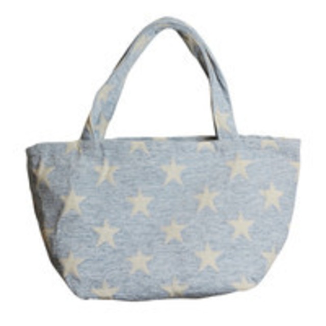 【星】MINI　TOTE　”STARS　【ランチバッグ】【ミニトート】ちょうどいいサイズ♪♪