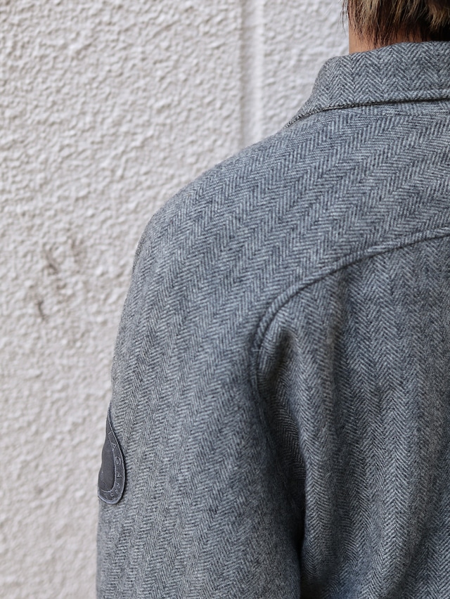 【balenciaga sports】cropped button blouson