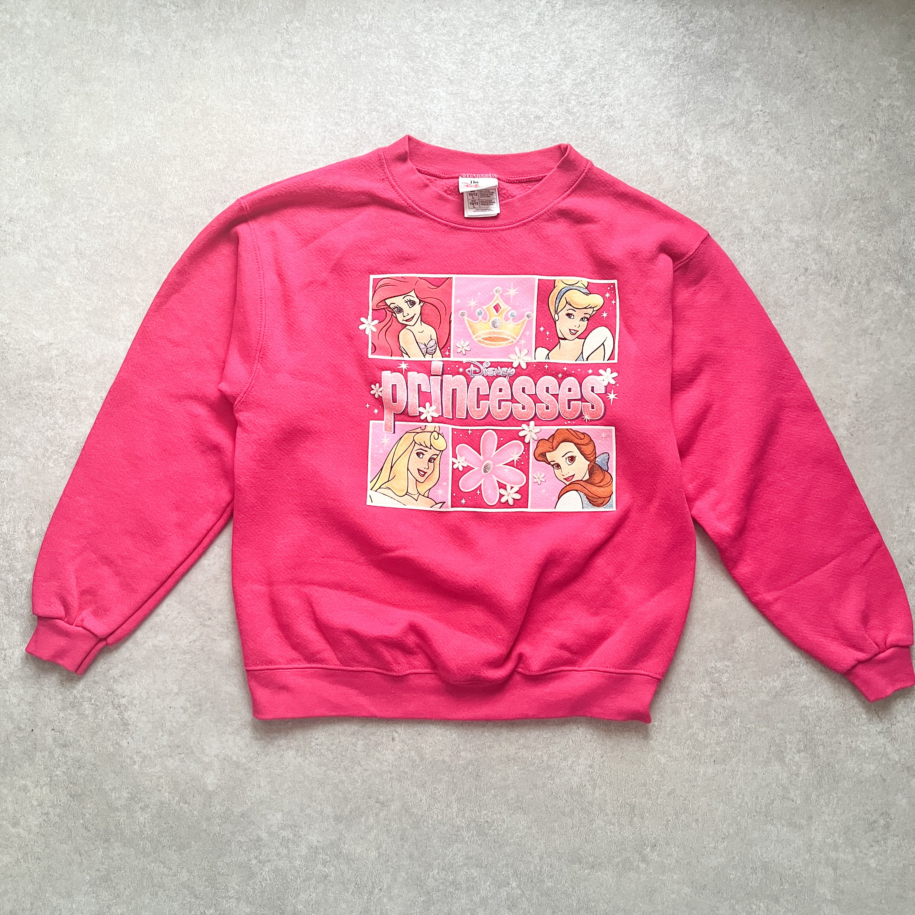 DisneyStore/ピンクプリンセス】トレーナー｜140サイズ｜キッズ古着
