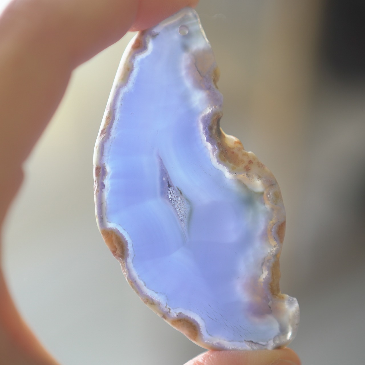 Sunny Beach 07 - アゲートヒーリングチャイム / Agate Sun Catcher Wind Chime 587