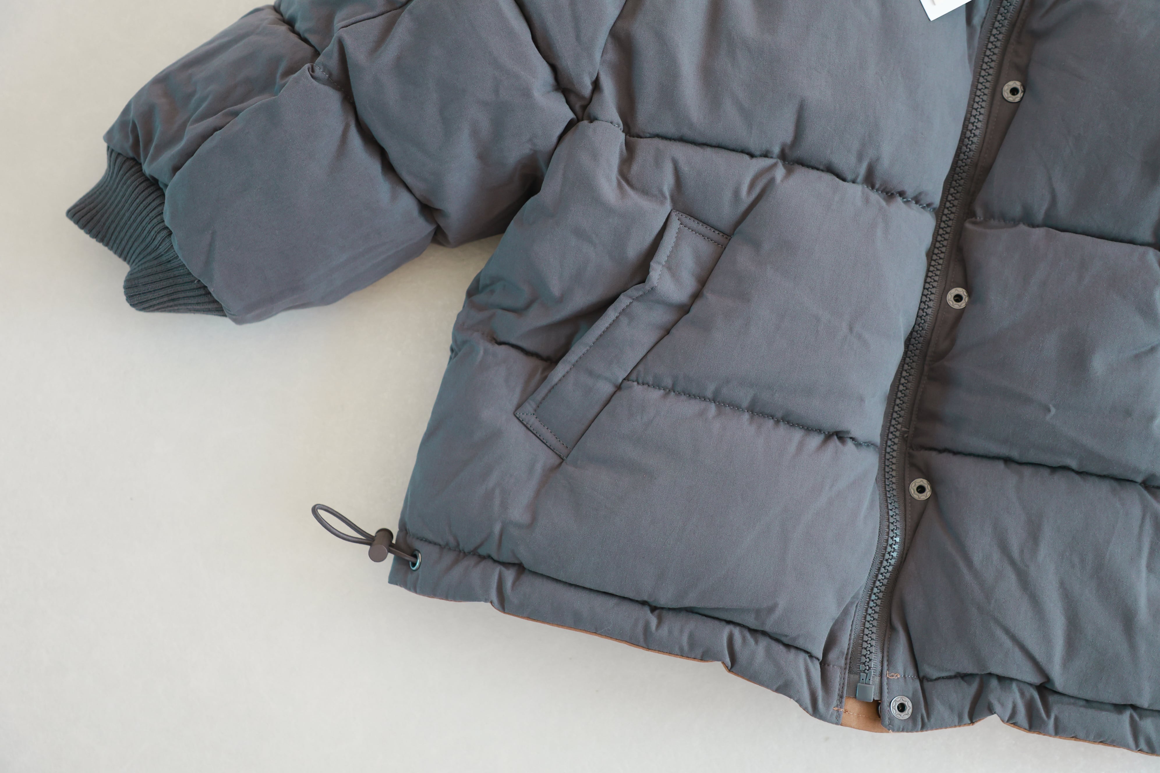 Façade / Reversible Jacket / Honey・Grey / 4〜8-10Y | crecer