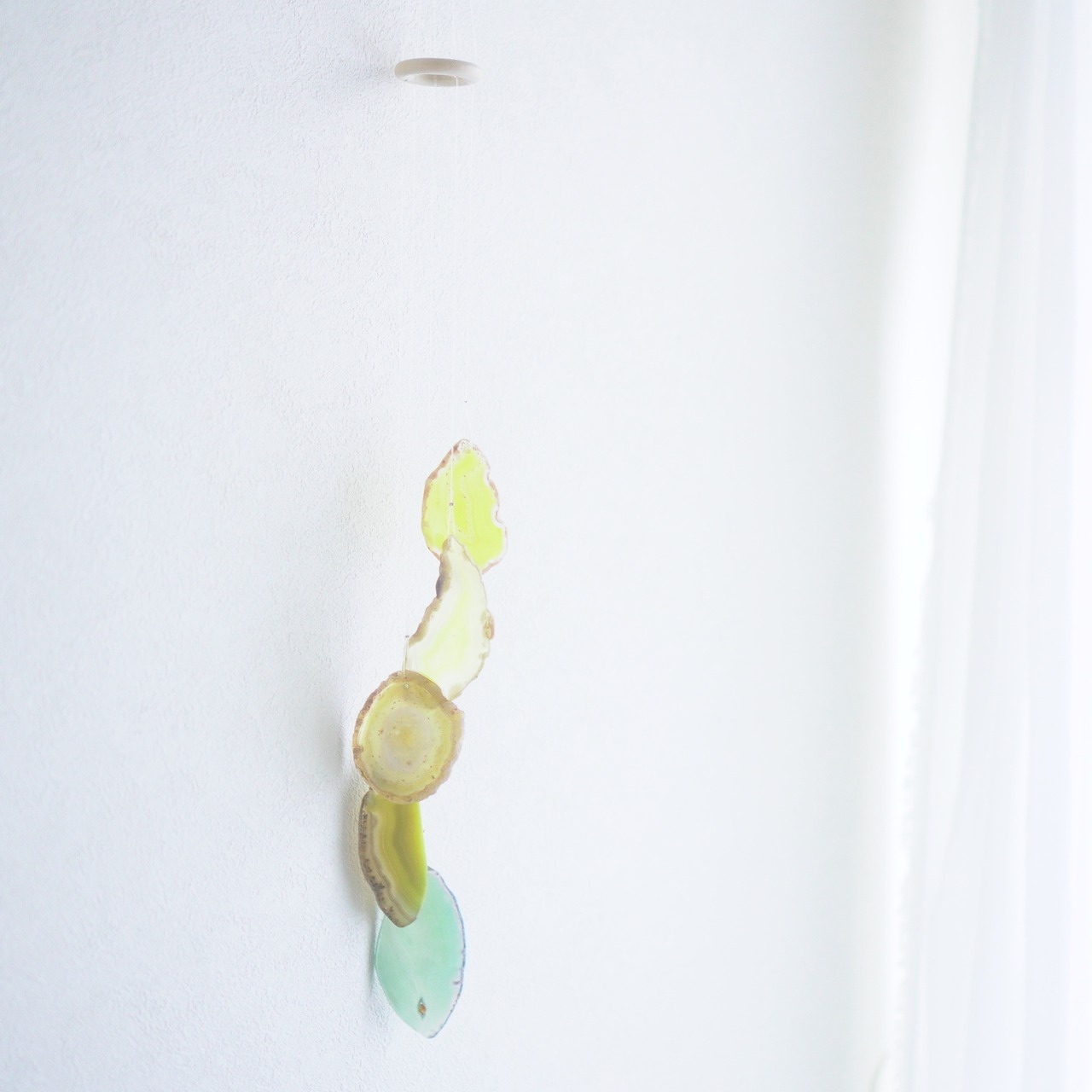 Mimosa - アゲートヒーリングチャイム / Agate Sun Catcher Wind Chime 371