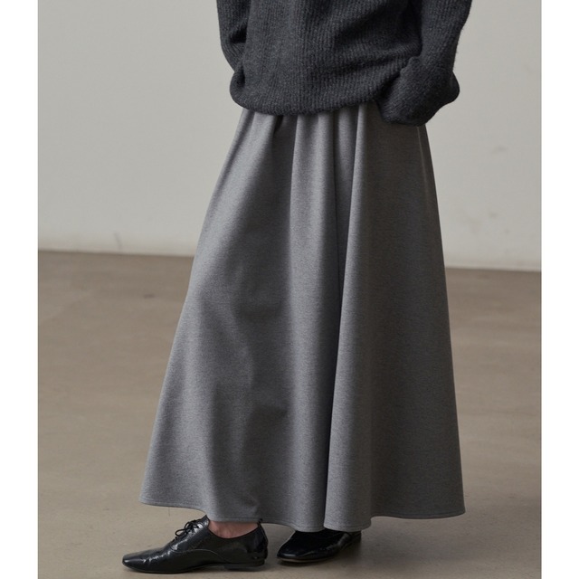 drape long skirt　j-0039