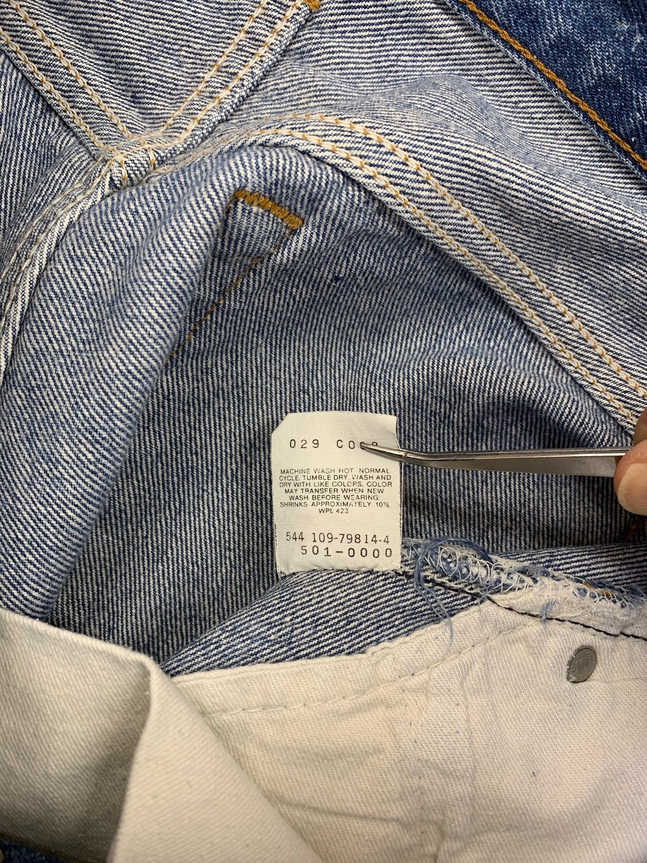 014     リーバイスLevi's 501古着USA製1989年製 #古着Levi’s501 #ビンテージデニム #copri