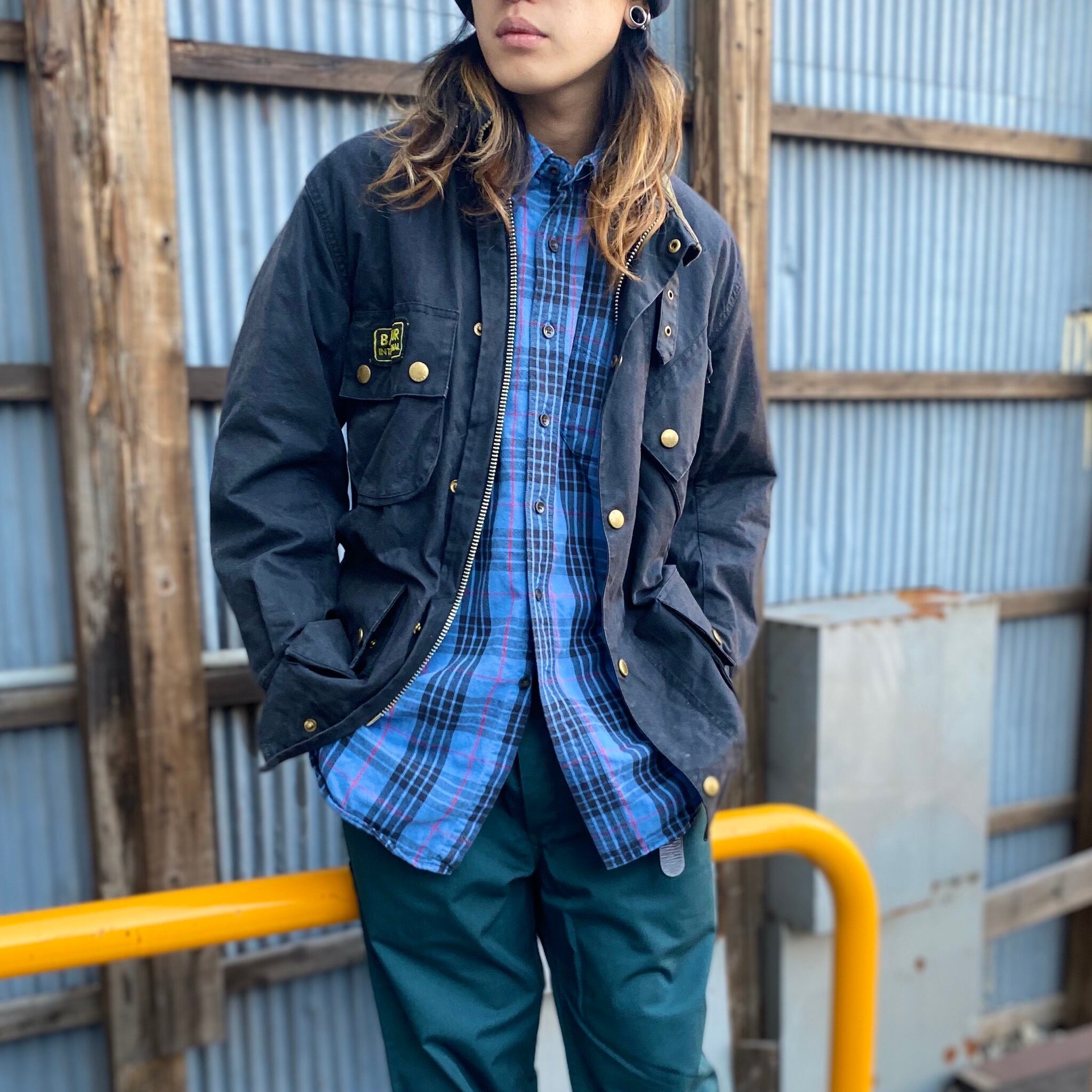 バブアー インターナショナル ジャケット グリーン BARBOUR-