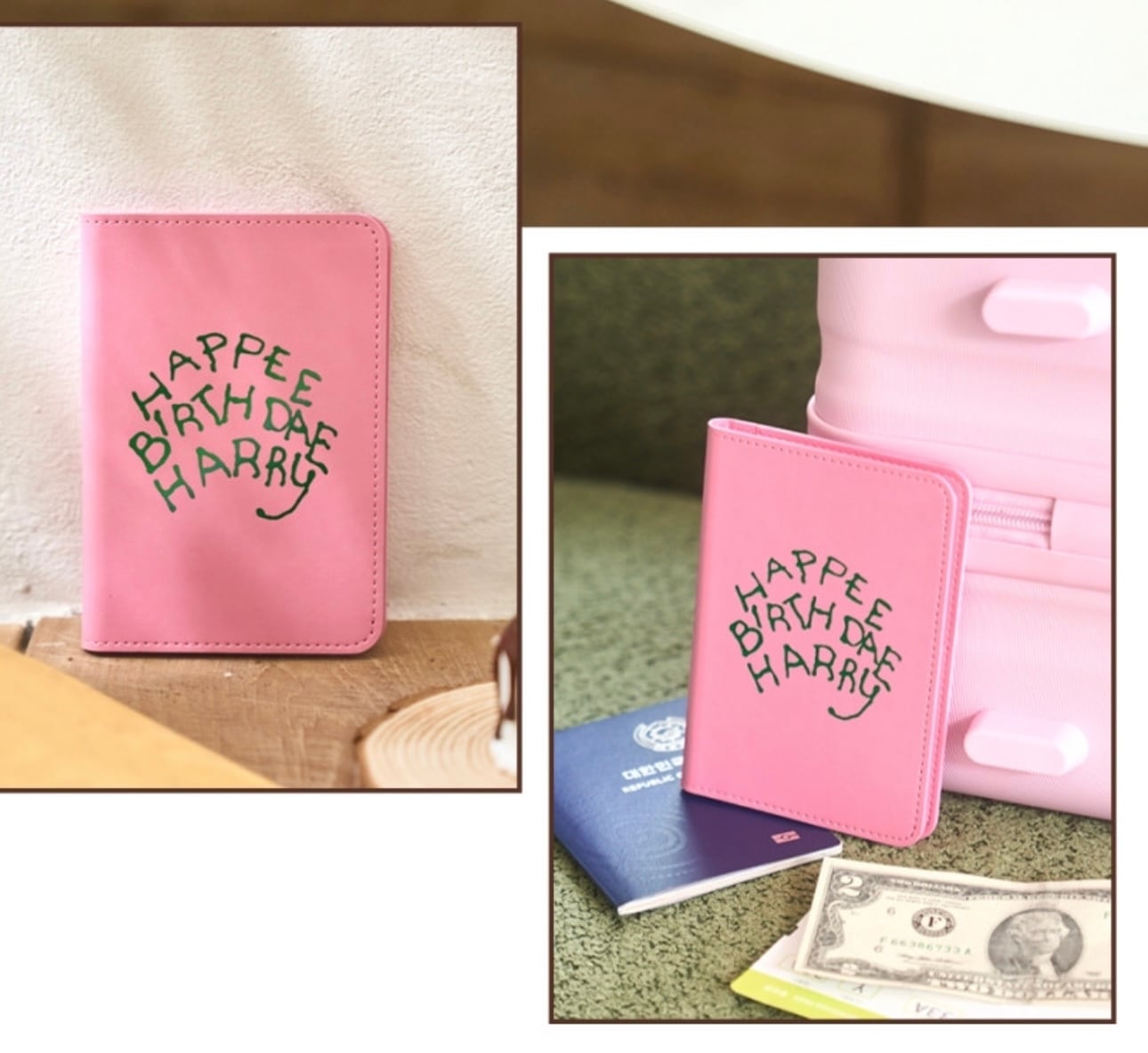 韓国限定】harry potter birthday cake passport case / ハリー