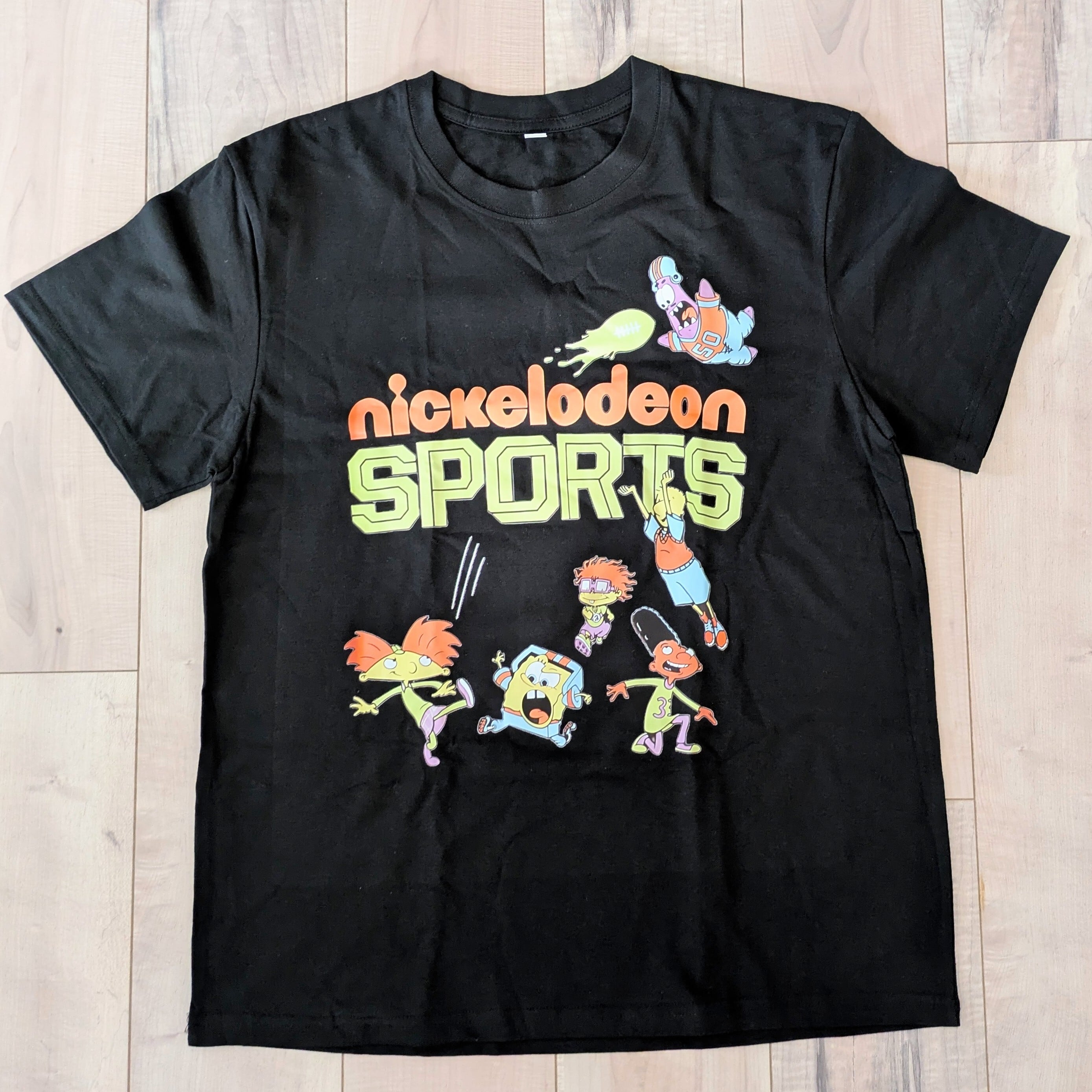 【 Nickelodeon ( ニコロデオン ) 】『 Nickelodeon SPORTS 』 Tシャツ〚アメリカン雑貨 アメトイ〛