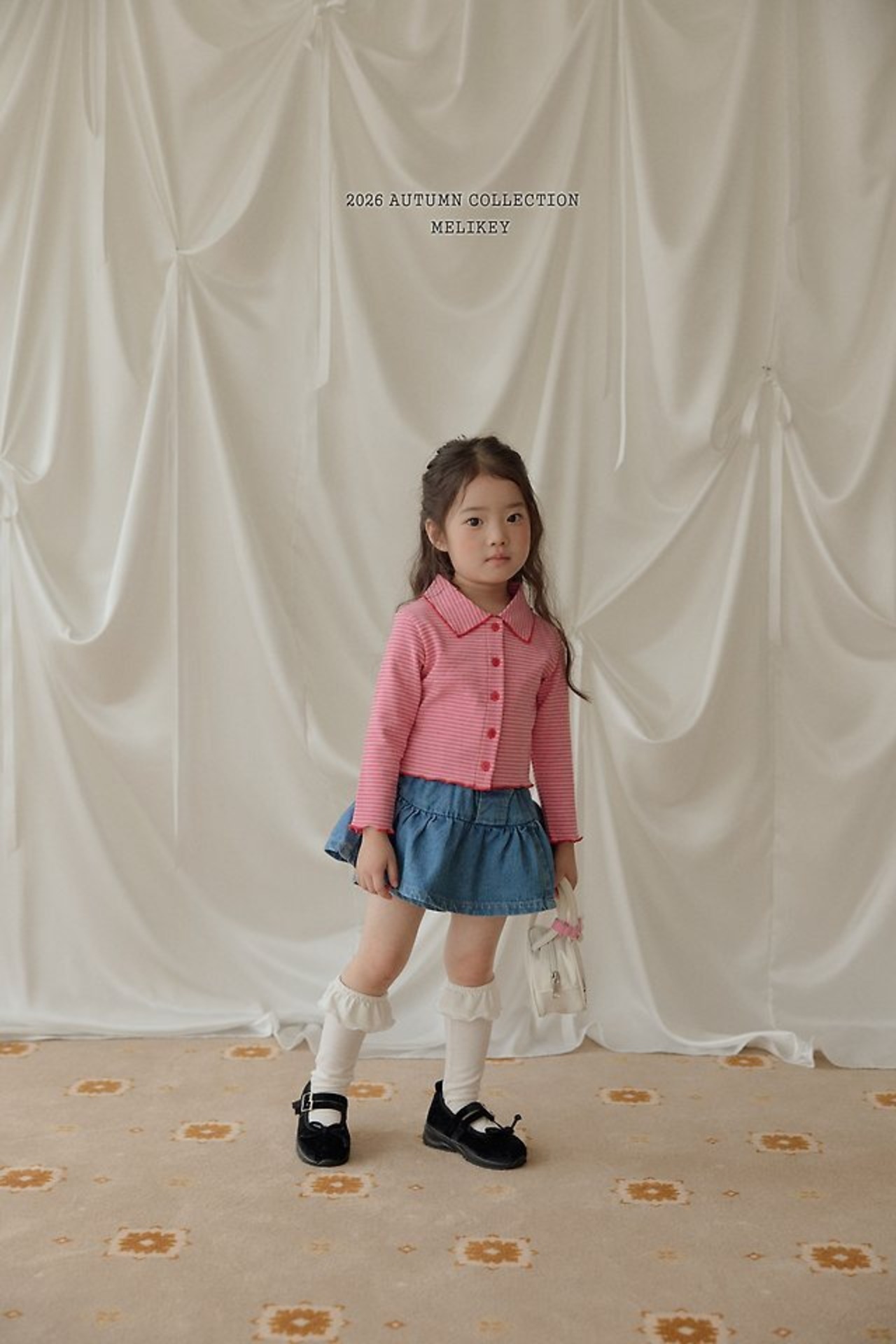 韓国子供服 / 26Autumn / 〖取寄〗Melikey / フリルソックス / 女子服 *FREE *