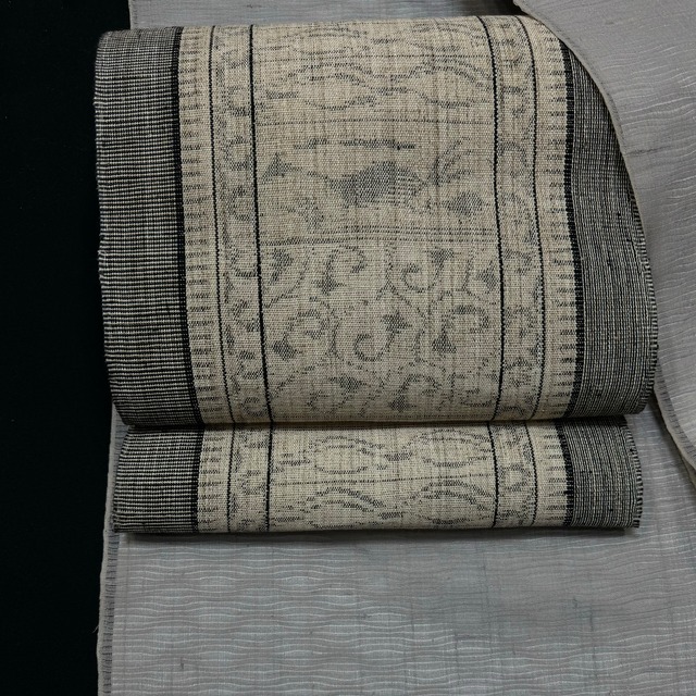 名古屋帯 越後上布 仕立代込 2093 | 着物遊日ねこやなぎ 