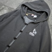 custom china button wolf embroidery hoodie