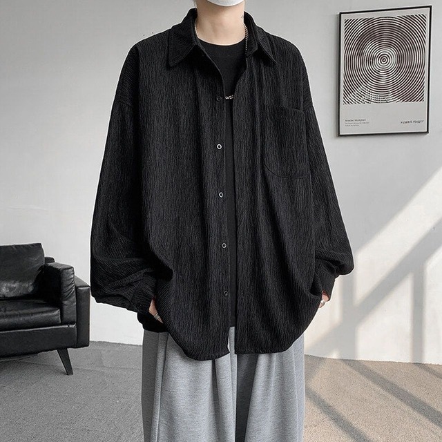 Ice silk long-sleeve shirt(MT1576)