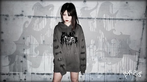 SOB LOGO/プルオーバーパーカー