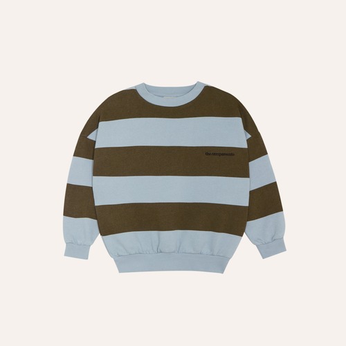 The Campamento / Green Stripes Sweatshirt / 3Y・4Y・5-6Y・7-8Y・9-10Y