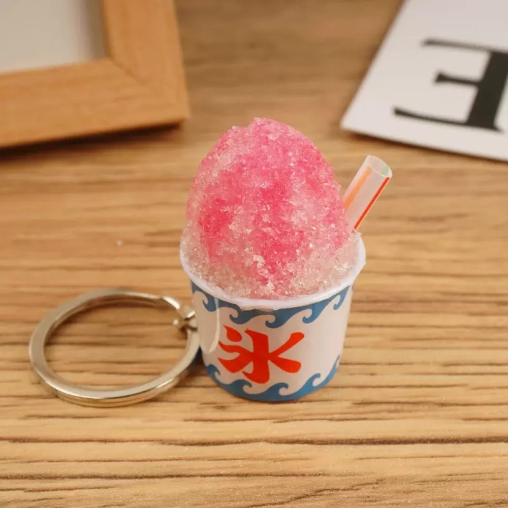 推し活アイテム 撮影用アイテム かき氷 食玩 キーホルダー マスコット